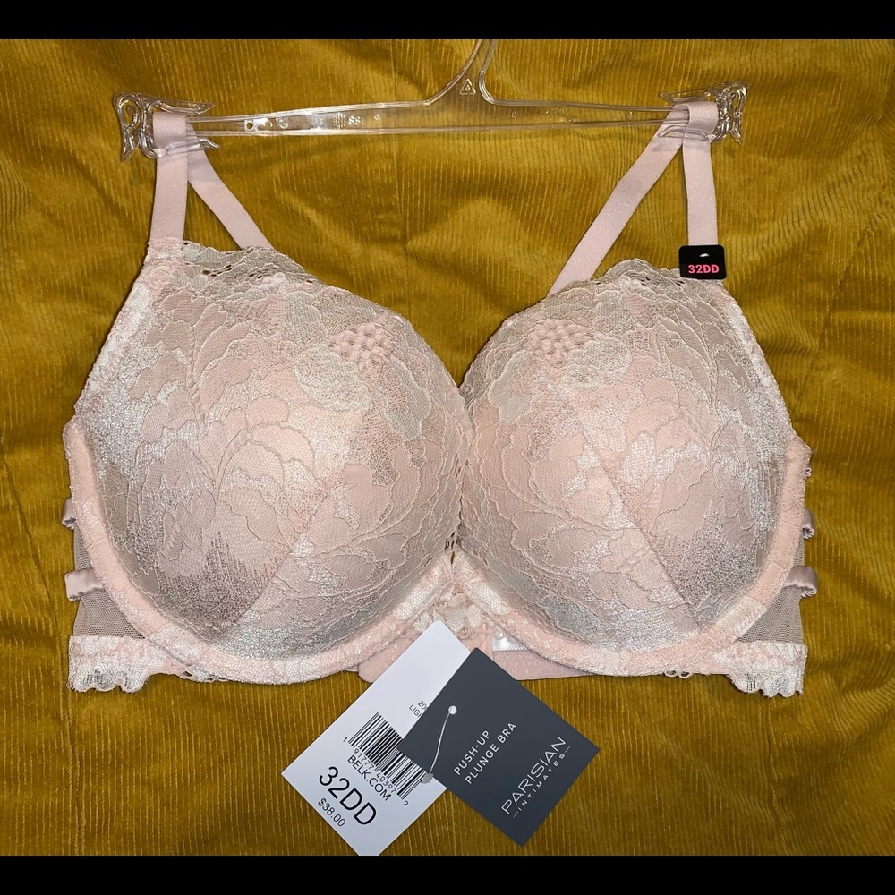 Parisian plunge push up bra